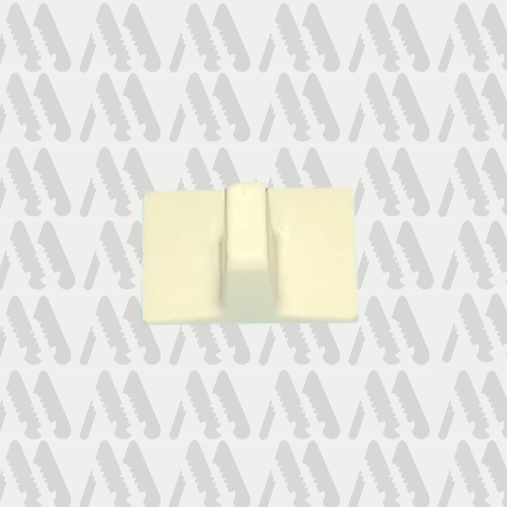 Percha autoadhesiva rectanguar