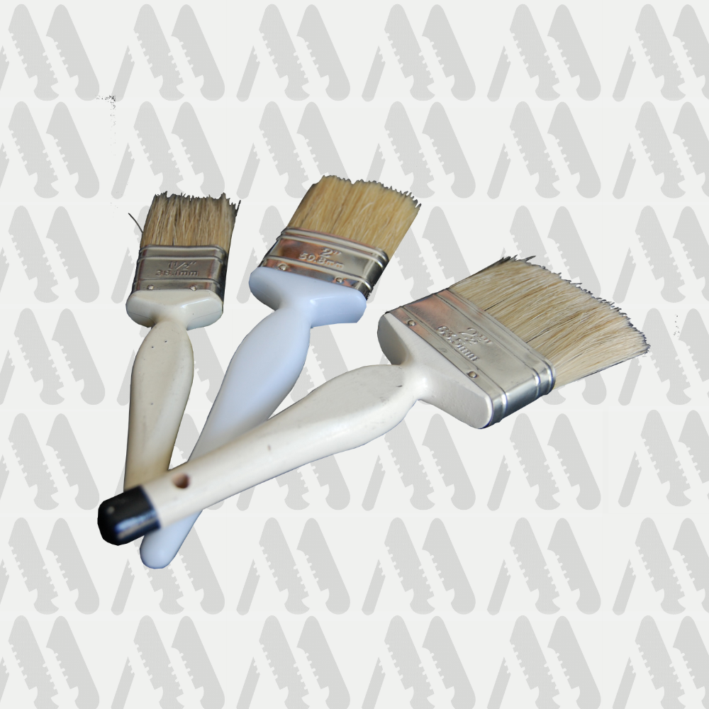 Pincel cerda blanca